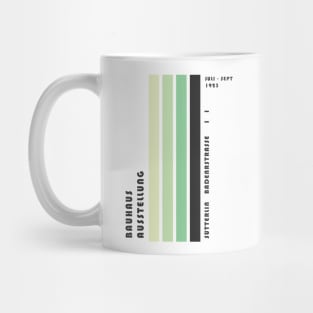 Bauhaus homage Modern Gallery Abstract - Bauhaus Ausstellung Mug